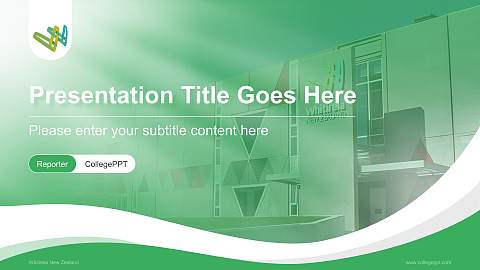 Whitireia New Zealand Lecture Sharing and Networking Event PPT Template