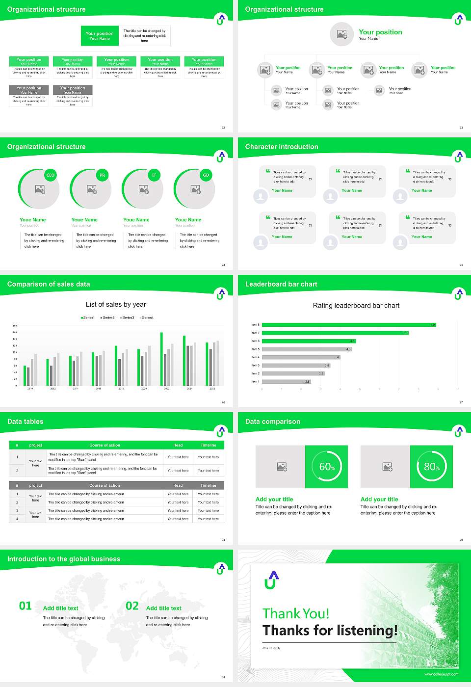 Atria University Academic Presentation/Research Findings Report PPT Template16:9 ratio PPT effect preview image4