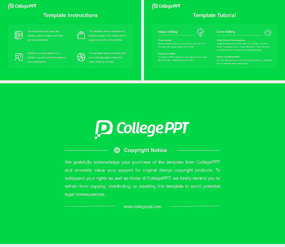 Atria University Academic Presentation/Research Findings Report PPT Template16:9 ratio PPT effect preview image5
