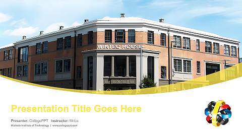 Waikato Institute of Technology Course/Courseware Creation PPT Template