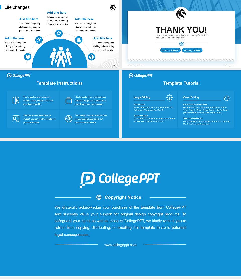 The University of Newcastle National Scholarship Defense PPT Template16:9 ratio PPT effect preview image4