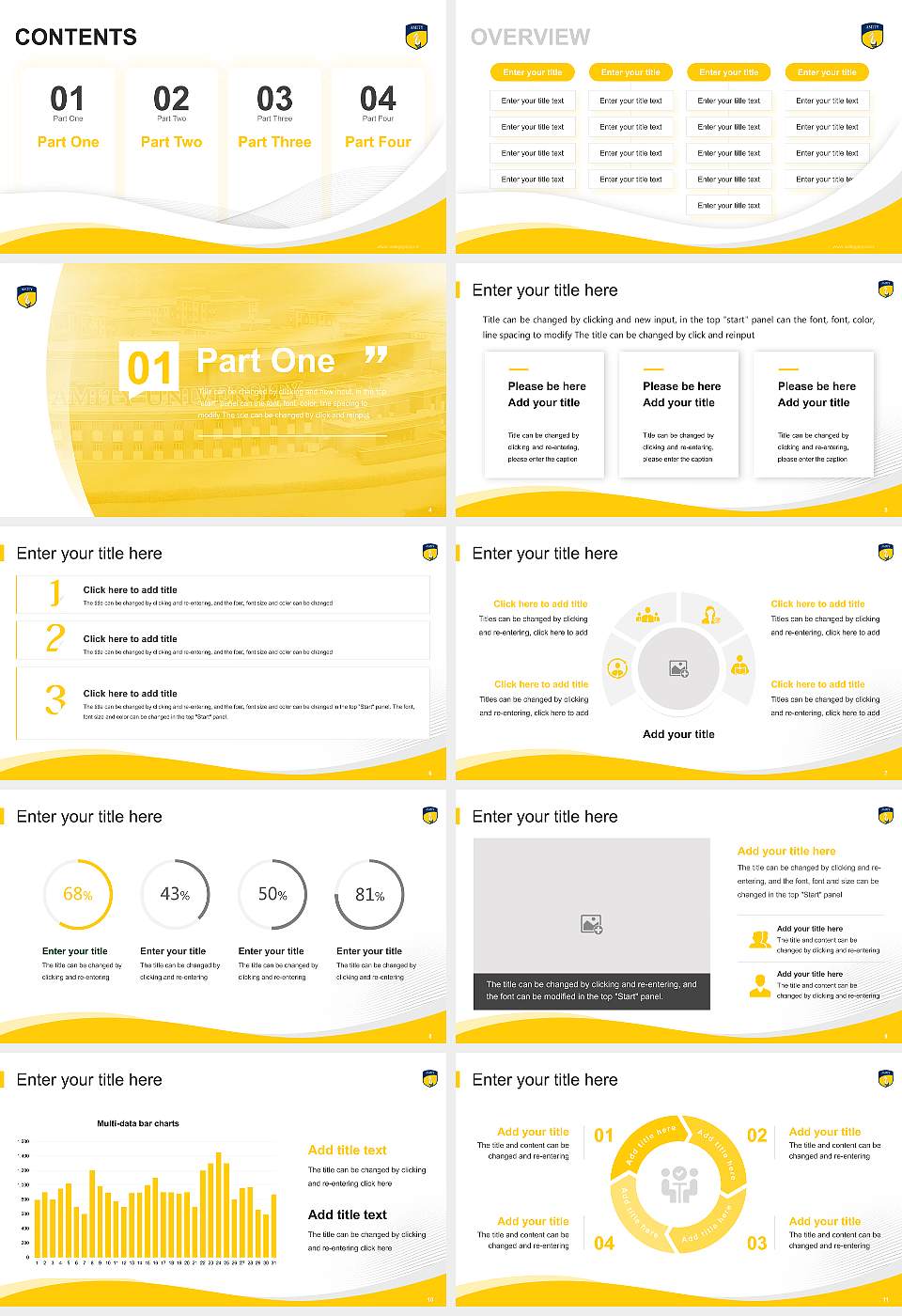 Amity University (Madhya Pradesh) Lecture Sharing and Networking Event PPT Template16:9 ratio PPT effect preview image2
