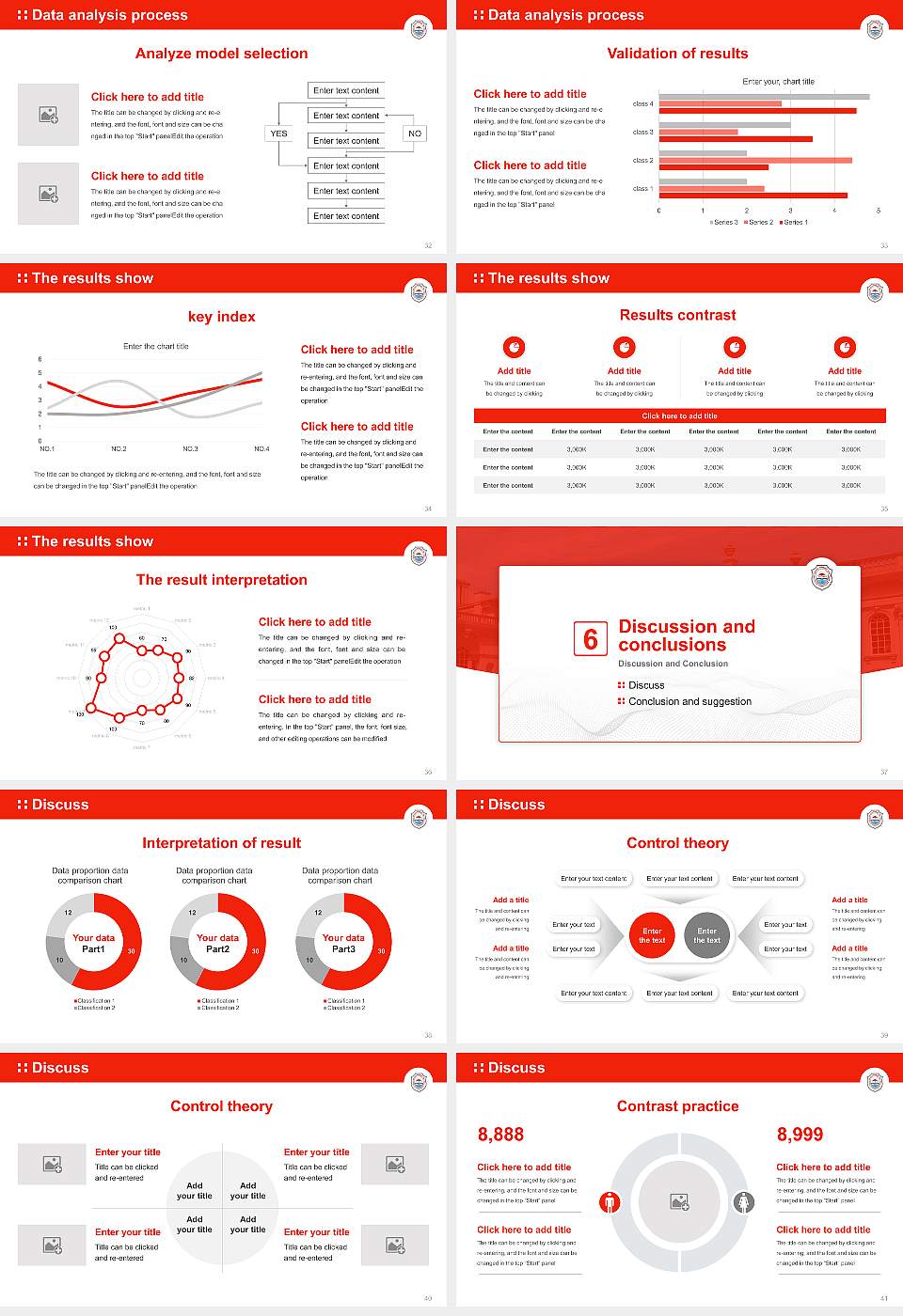 Barkatullah University Graduation Thesis Defense PPT Template16:9 ratio PPT effect preview image5