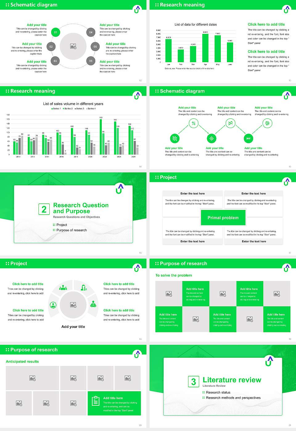 Atria University Graduation Thesis Defense PPT Template16:9 ratio PPT effect preview image3