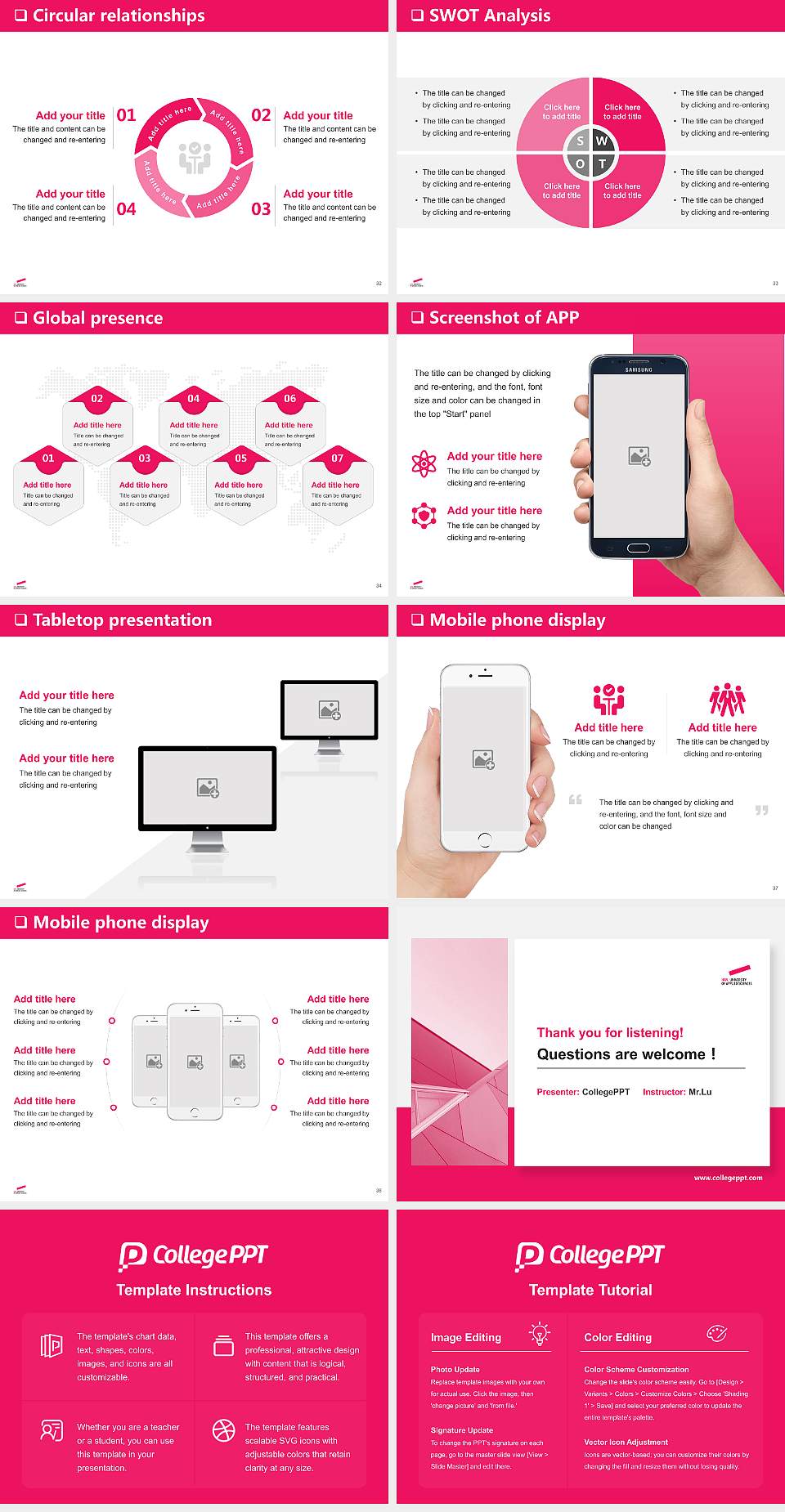 HAN University of Applied Sciences General Purpose PPT Template4:3 ratio PPT effect preview image5