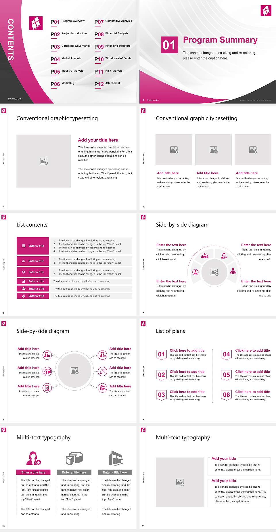Theological University of Apeldoorn Competition/Entrepreneurship Contest PPT Template4:3 ratio PPT effect preview image2