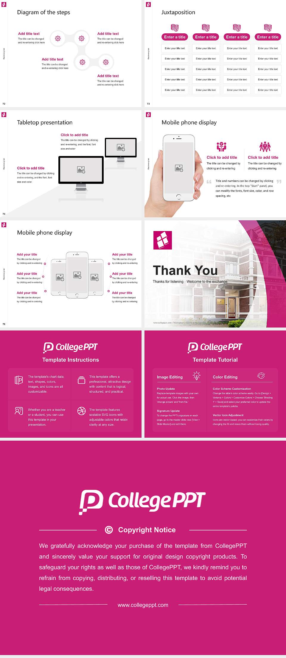 Theological University of Apeldoorn Competition/Entrepreneurship Contest PPT Template4:3 ratio PPT effect preview image9
