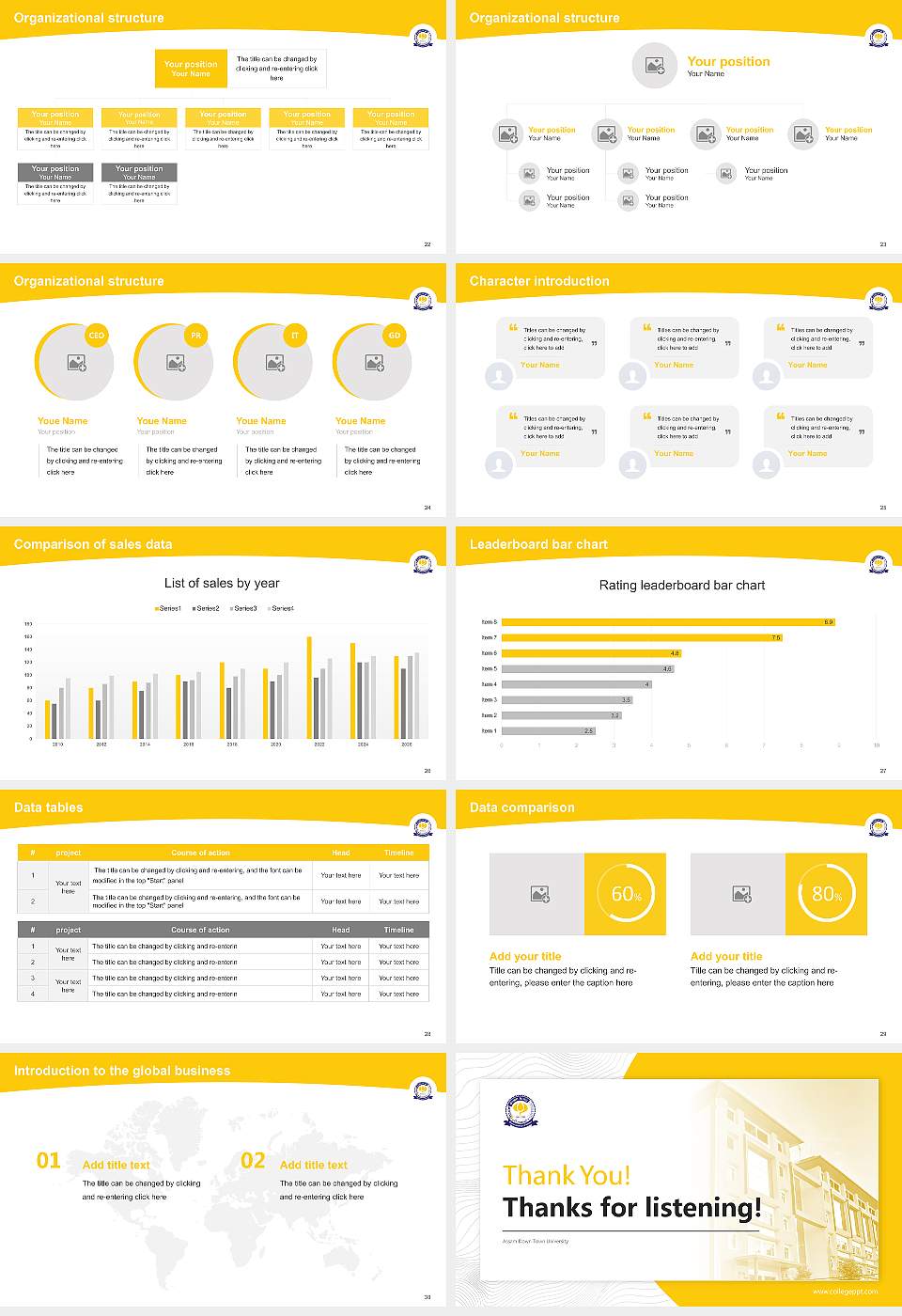 Assam Down Town University Academic Presentation/Research Findings Report PPT Template16:9 ratio PPT effect preview image4