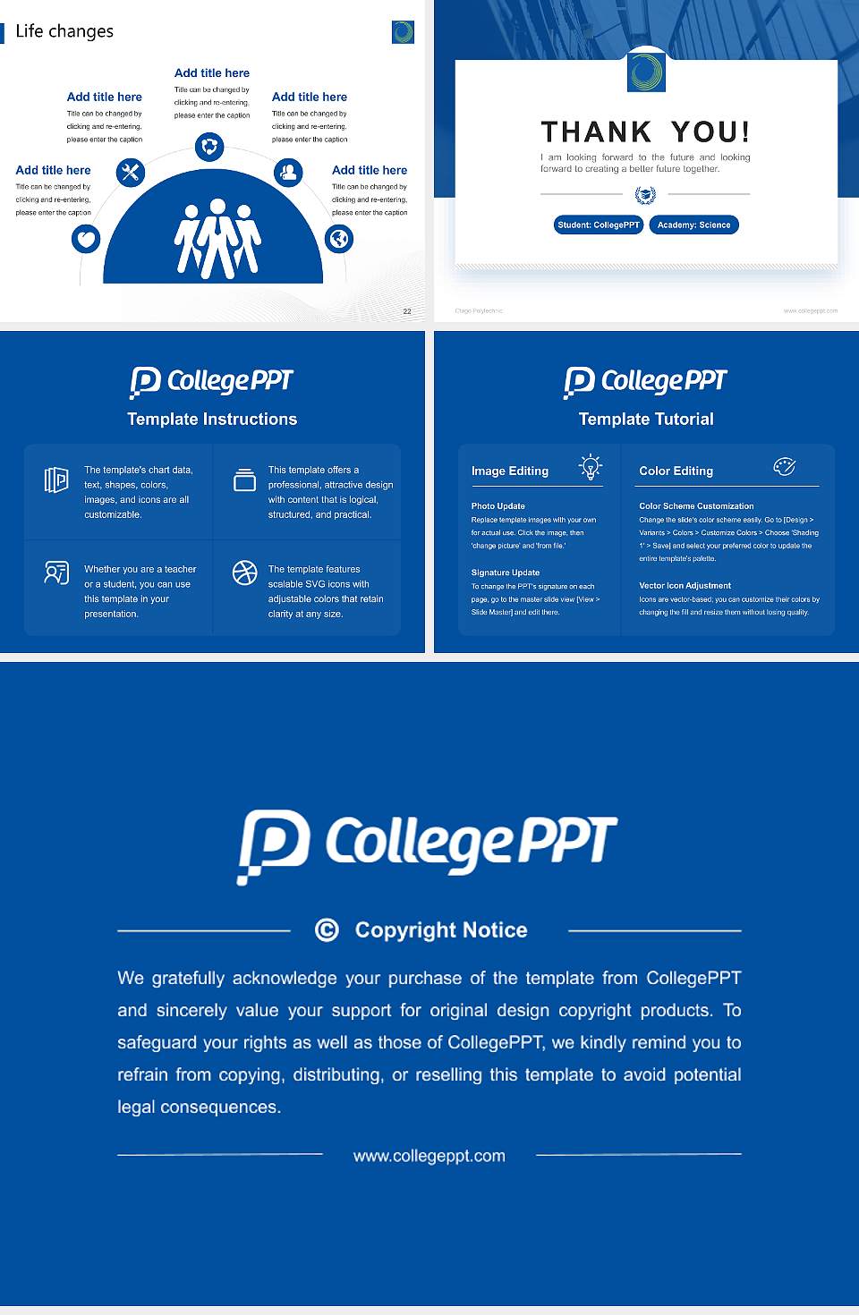 Otago Polytechnic National Scholarship Defense PPT Template4:3 ratio PPT effect preview image4