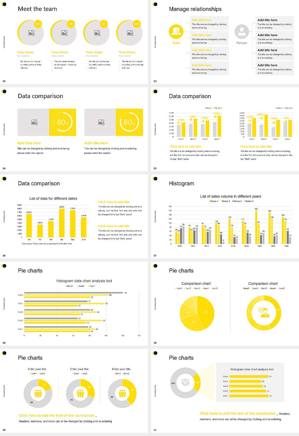 Amsterdam University of the Arts Competition/Entrepreneurship Contest PPT Template16:9 ratio PPT effect preview image4
