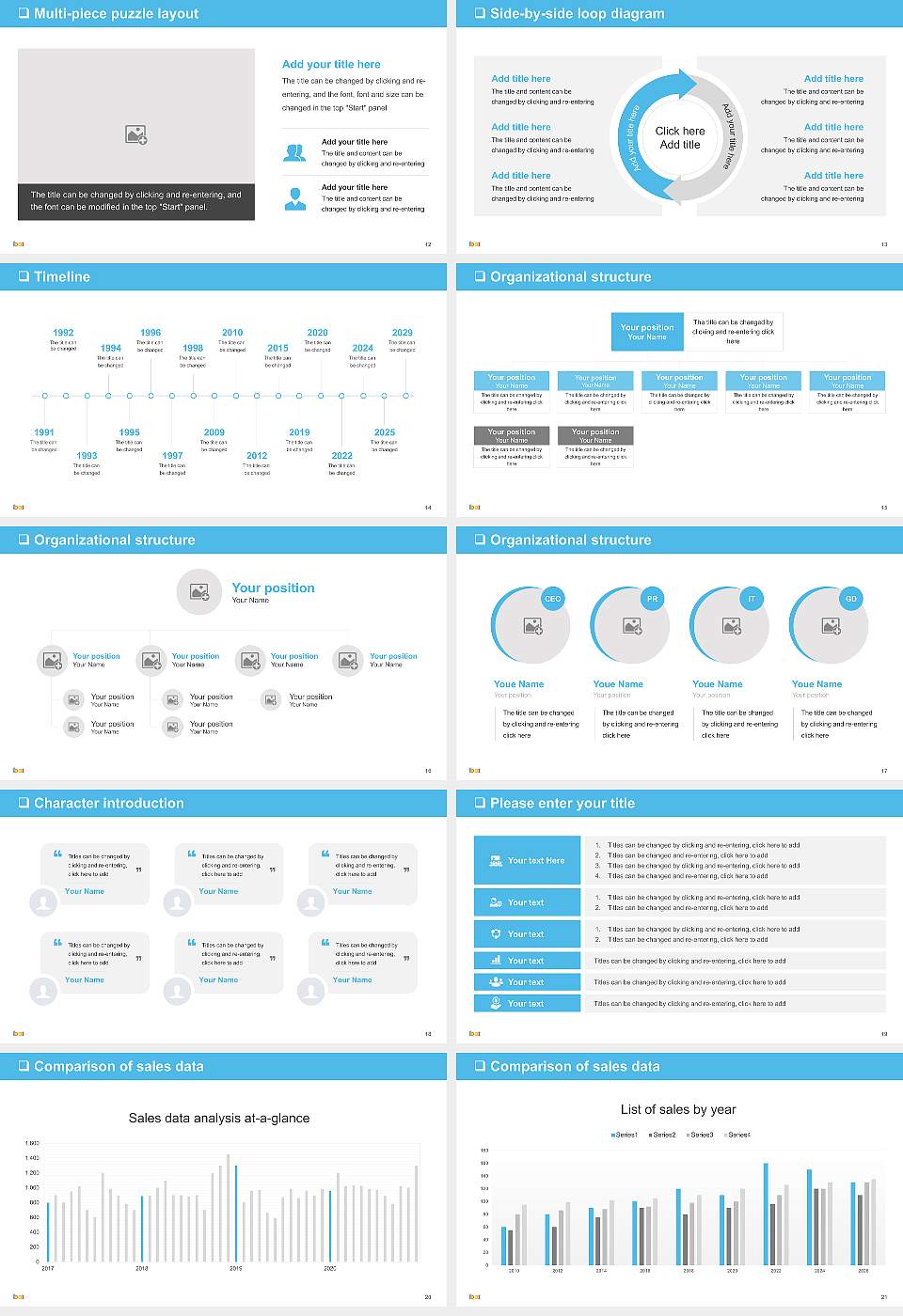 IBAT College Dublin General Purpose PPT Template16:9 ratio PPT effect preview image3