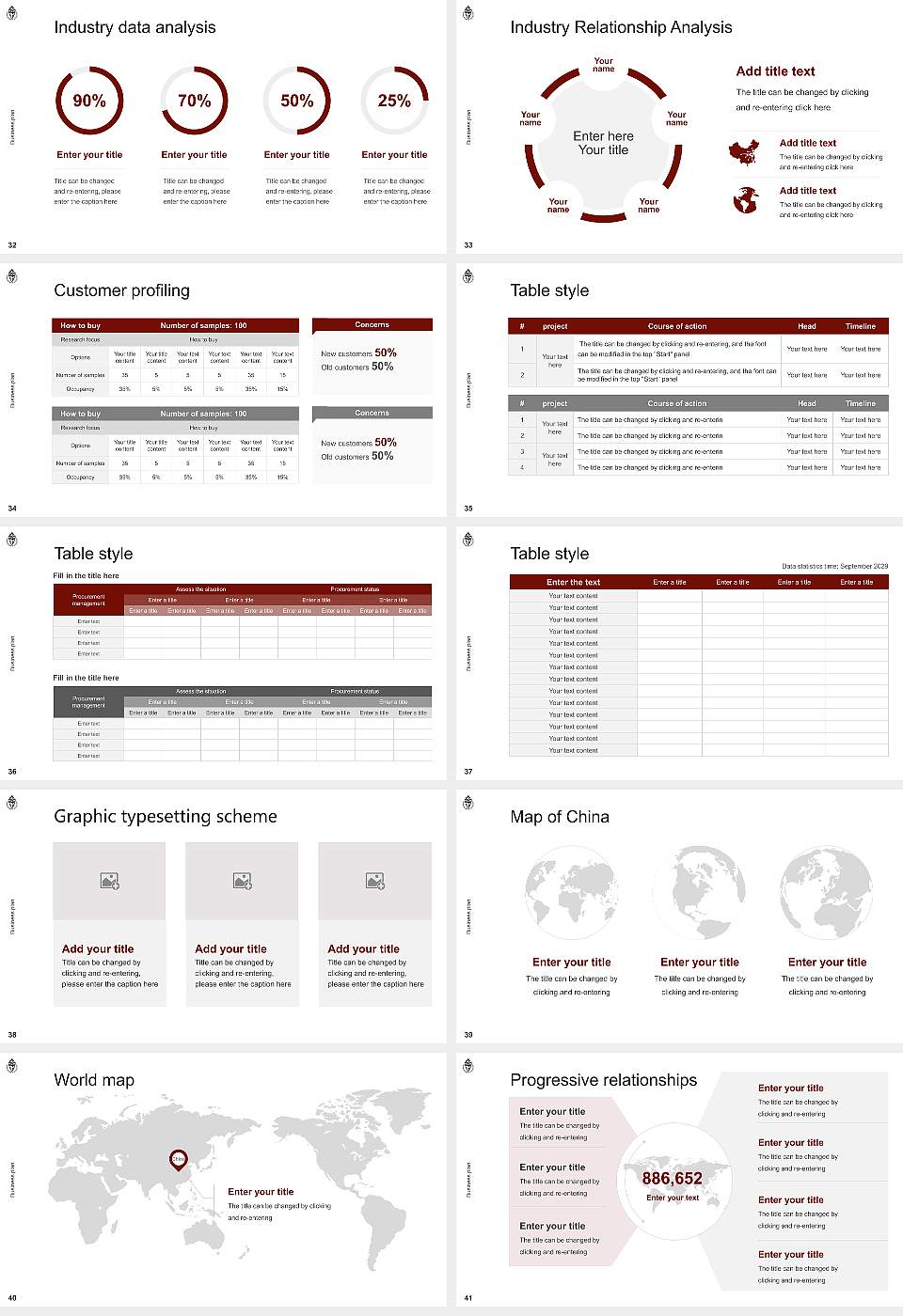 Radboud University Competition/Entrepreneurship Contest PPT Template16:9 ratio PPT effect preview image5