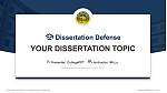 Central University of Jharkhand Graduation Thesis Defense PPT Template