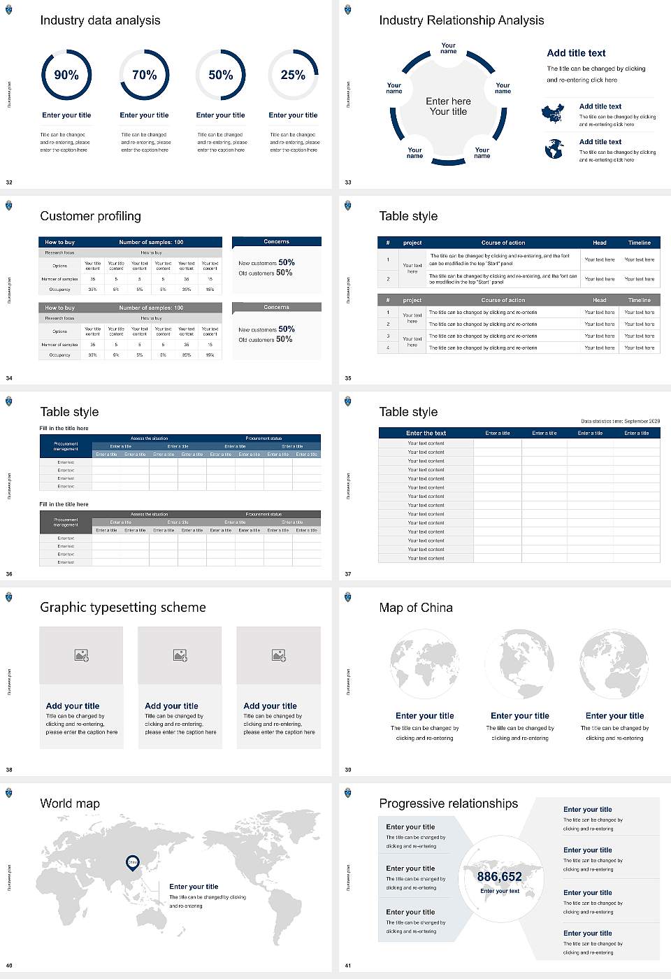 Bond University Competition/Entrepreneurship Contest PPT Template16:9 ratio PPT effect preview image5