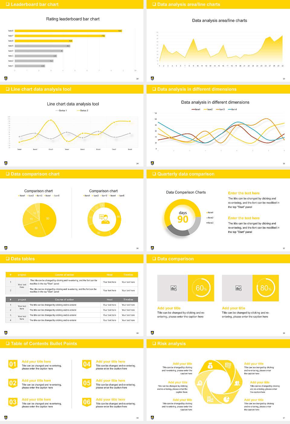 Flinders University General Purpose PPT Template16:9 ratio PPT effect preview image4