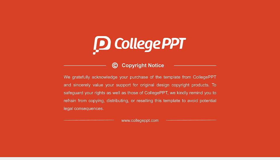 Charles Sturt University Thesis Proposal/Graduation Defense PPT Template16:9 ratio PPT effect preview image5