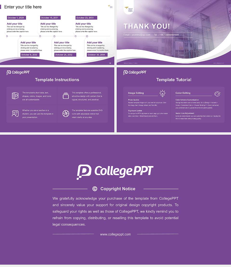 National College of Ireland Lecture Sharing and Networking Event PPT Template16:9 ratio PPT effect preview image4