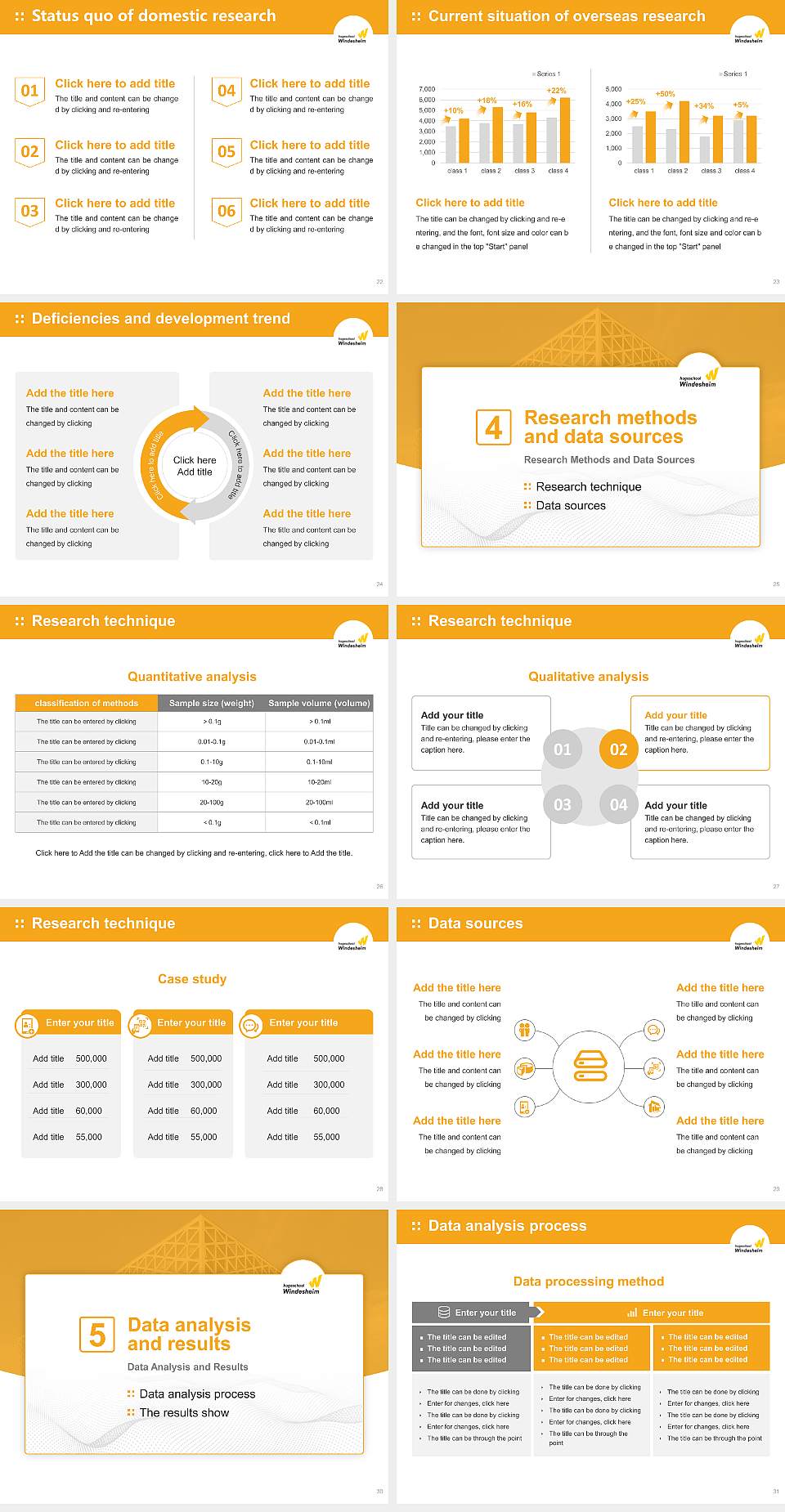 Windesheim University of Applied Sciences Graduation Thesis Defense PPT Template4:3 ratio PPT effect preview image4