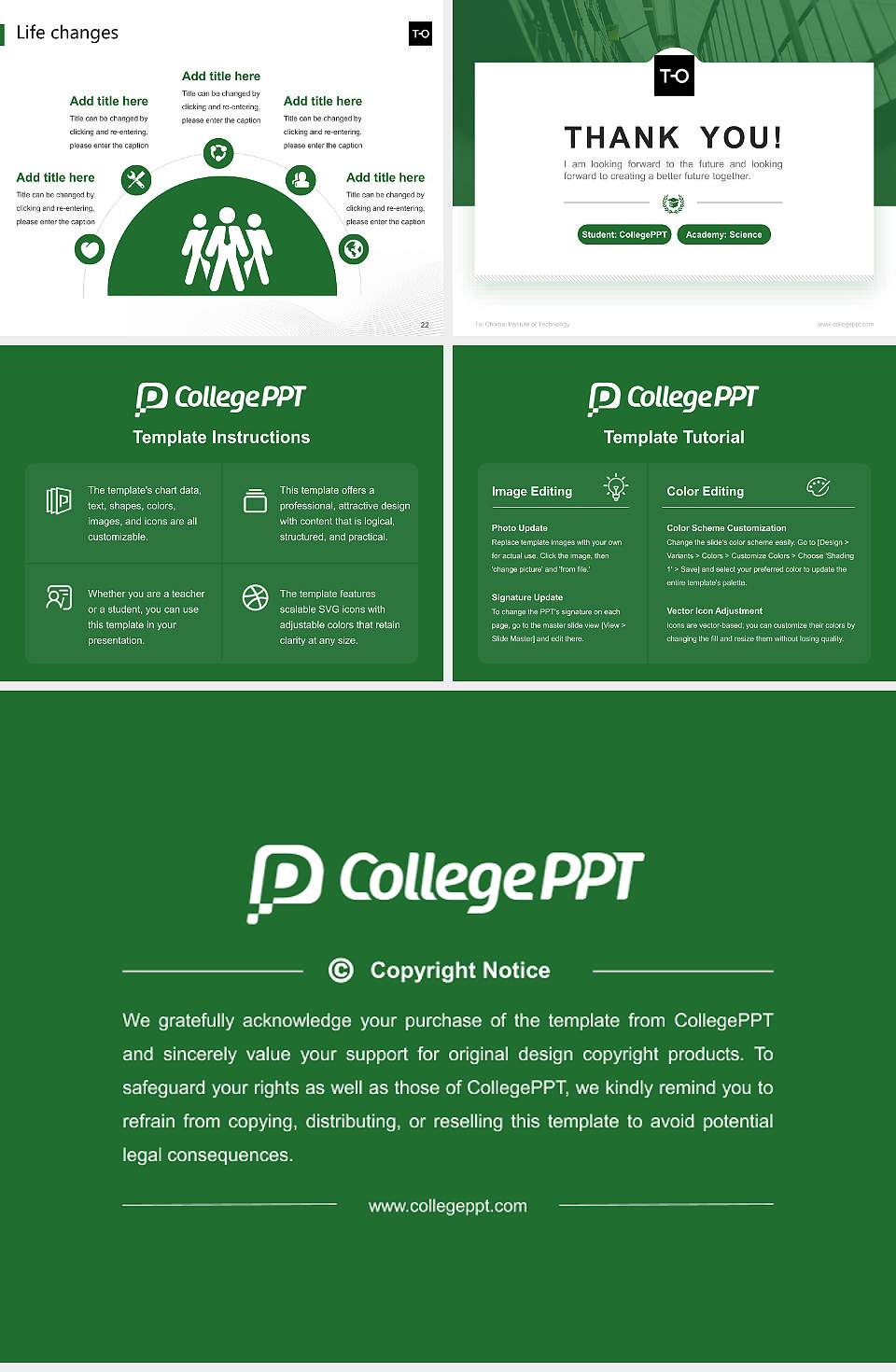 Toi Ohomai Institute of Technology National Scholarship Defense PPT Template4:3 ratio PPT effect preview image4