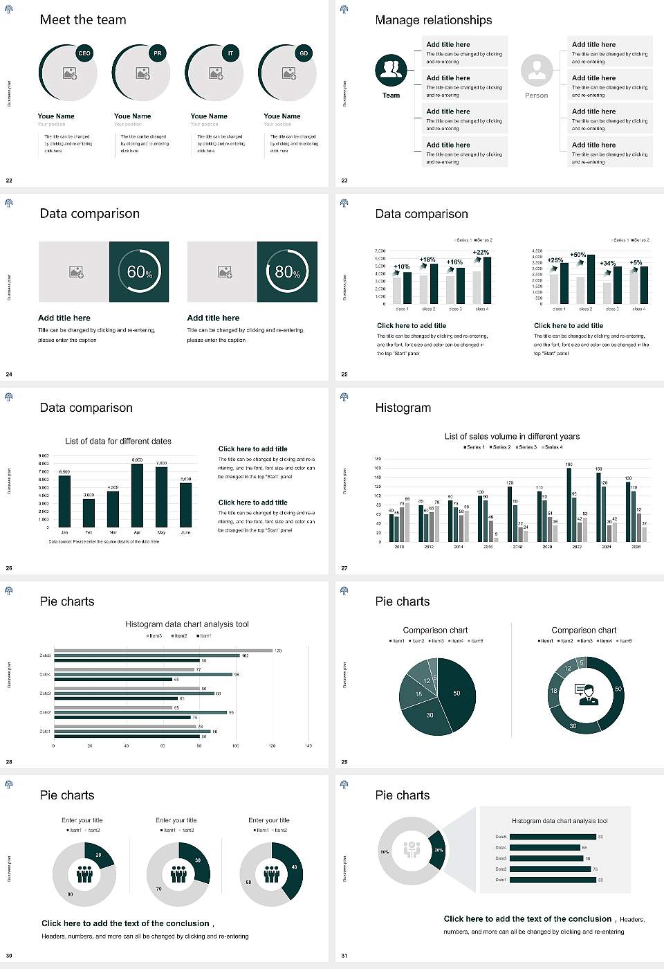 Notenboom Business School Competition/Entrepreneurship Contest PPT Template16:9 ratio PPT effect preview image4