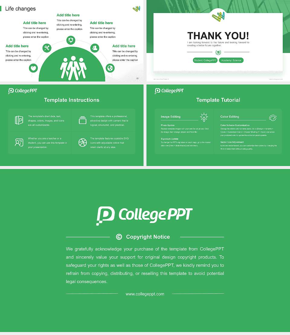 Whitireia New Zealand National Scholarship Defense PPT Template16:9 ratio PPT effect preview image4