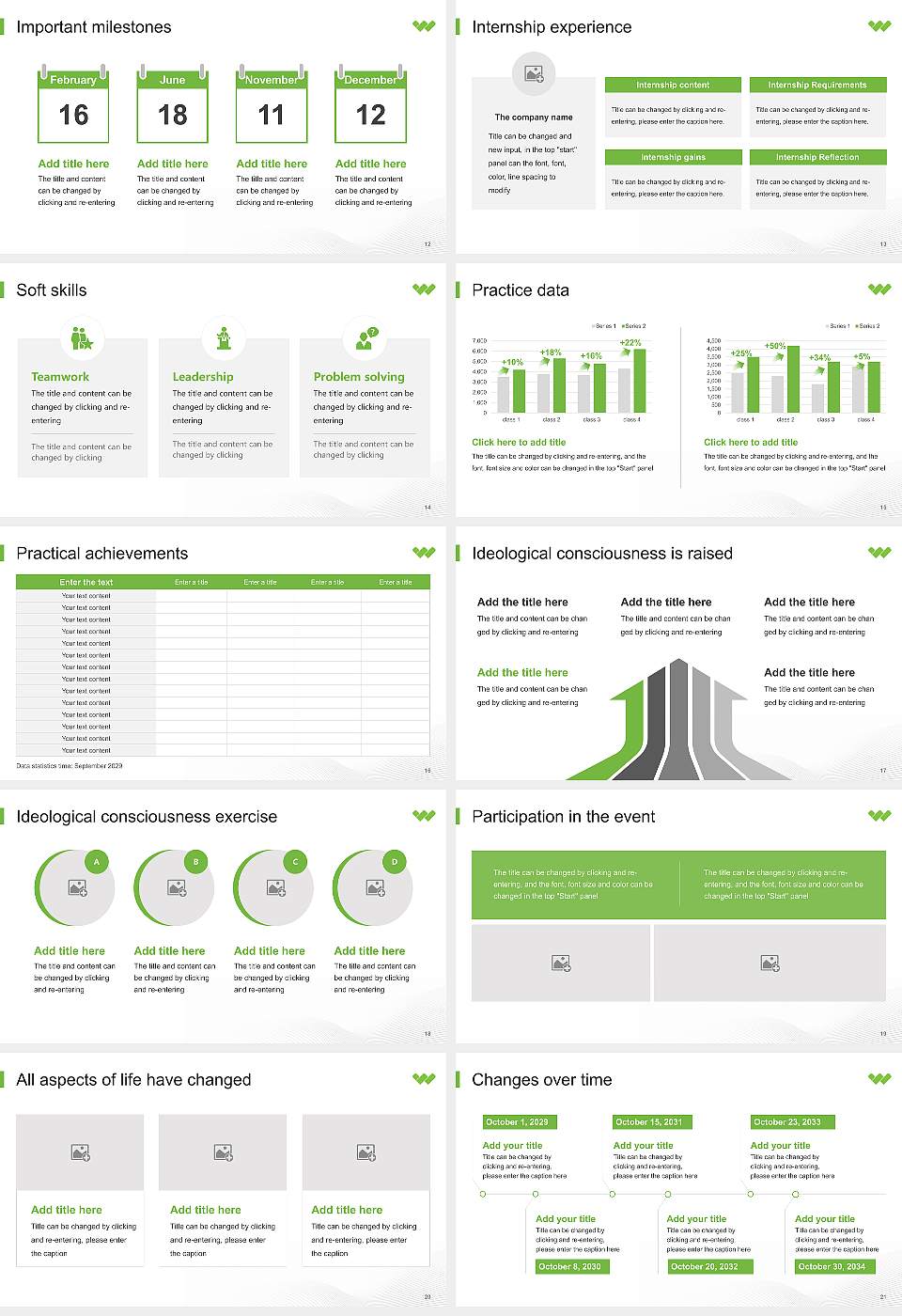 Tai Poutini Polytechnic National Scholarship Defense PPT Template16:9 ratio PPT effect preview image3