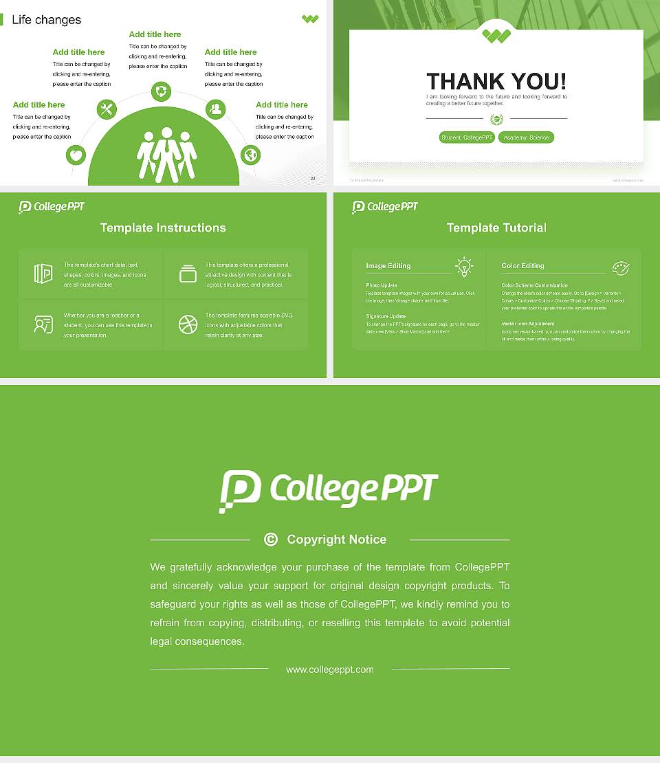 Tai Poutini Polytechnic National Scholarship Defense PPT Template16:9 ratio PPT effect preview image4