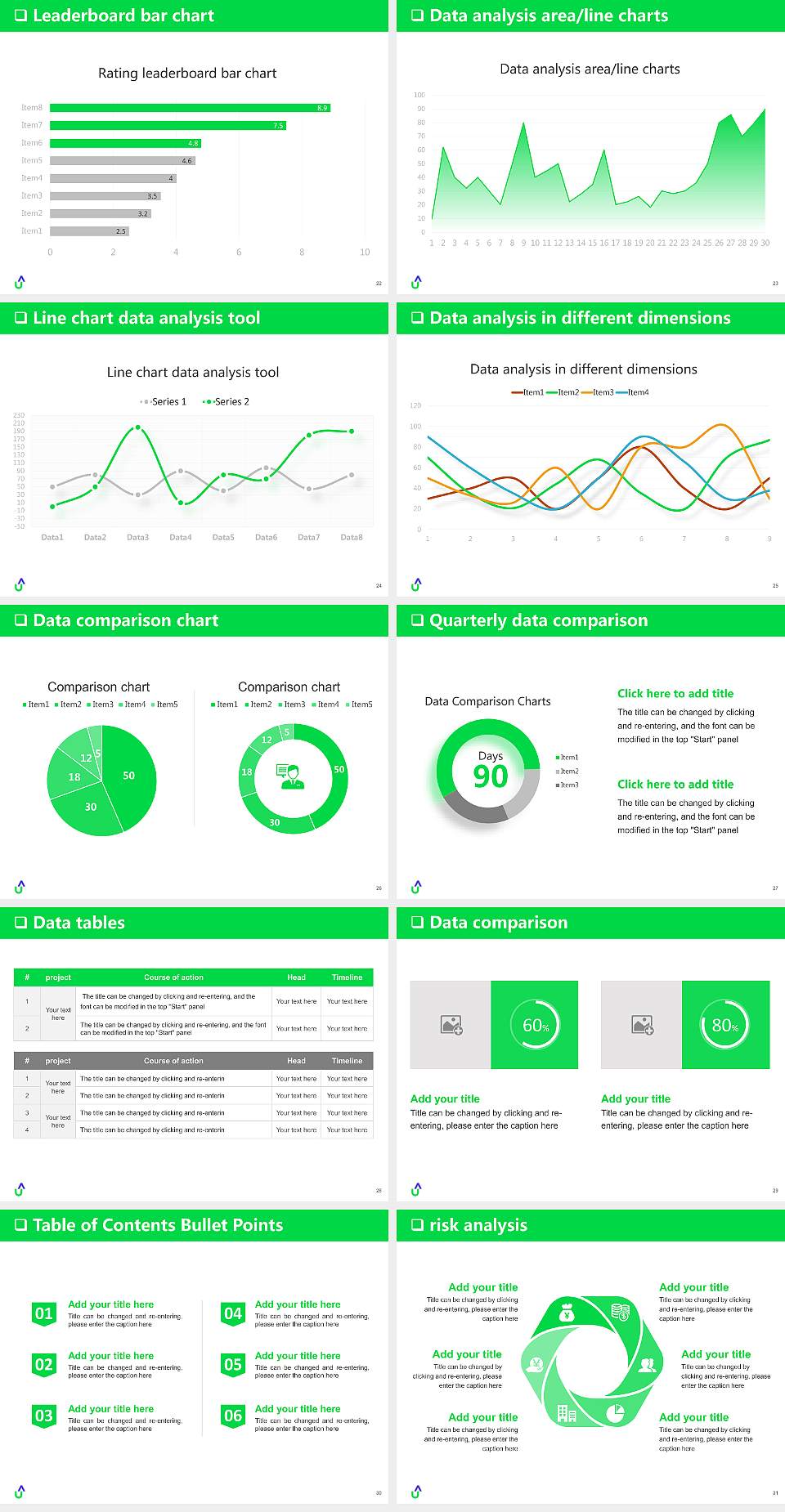 Atria University General Purpose PPT Template4:3 ratio PPT effect preview image4