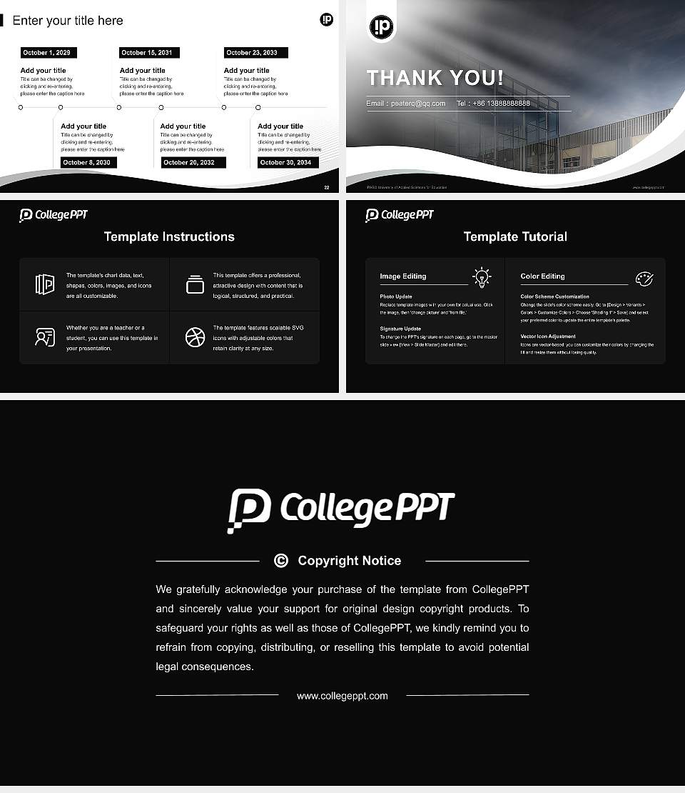 IPABO University of Applied Sciences for Education Lecture Sharing and Networking Event PPT Template16:9 ratio PPT effect preview image4