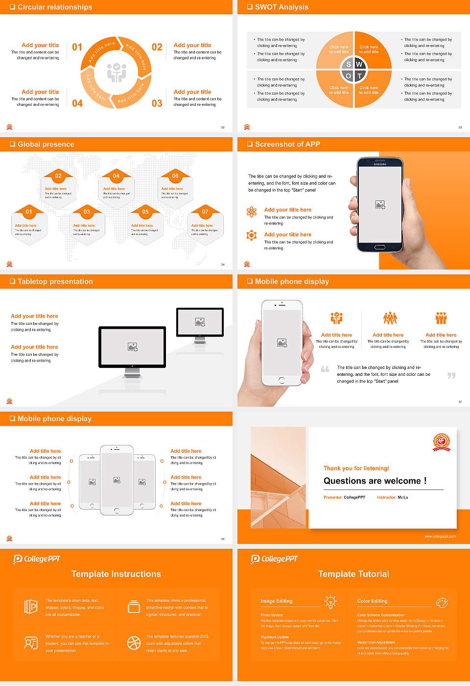 Atal Bihari Vajpai Hindi Vishwavidyalaya General Purpose PPT Template16:9 ratio PPT effect preview image5