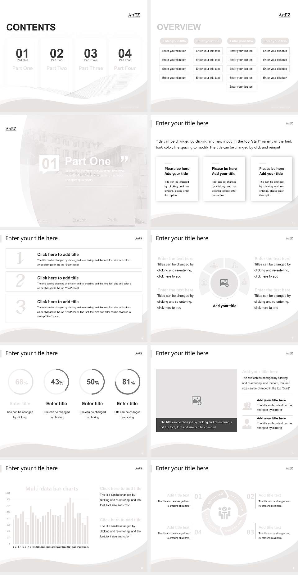 ArtEZ University of the Arts Lecture Sharing and Networking Event PPT Template4:3 ratio PPT effect preview image2