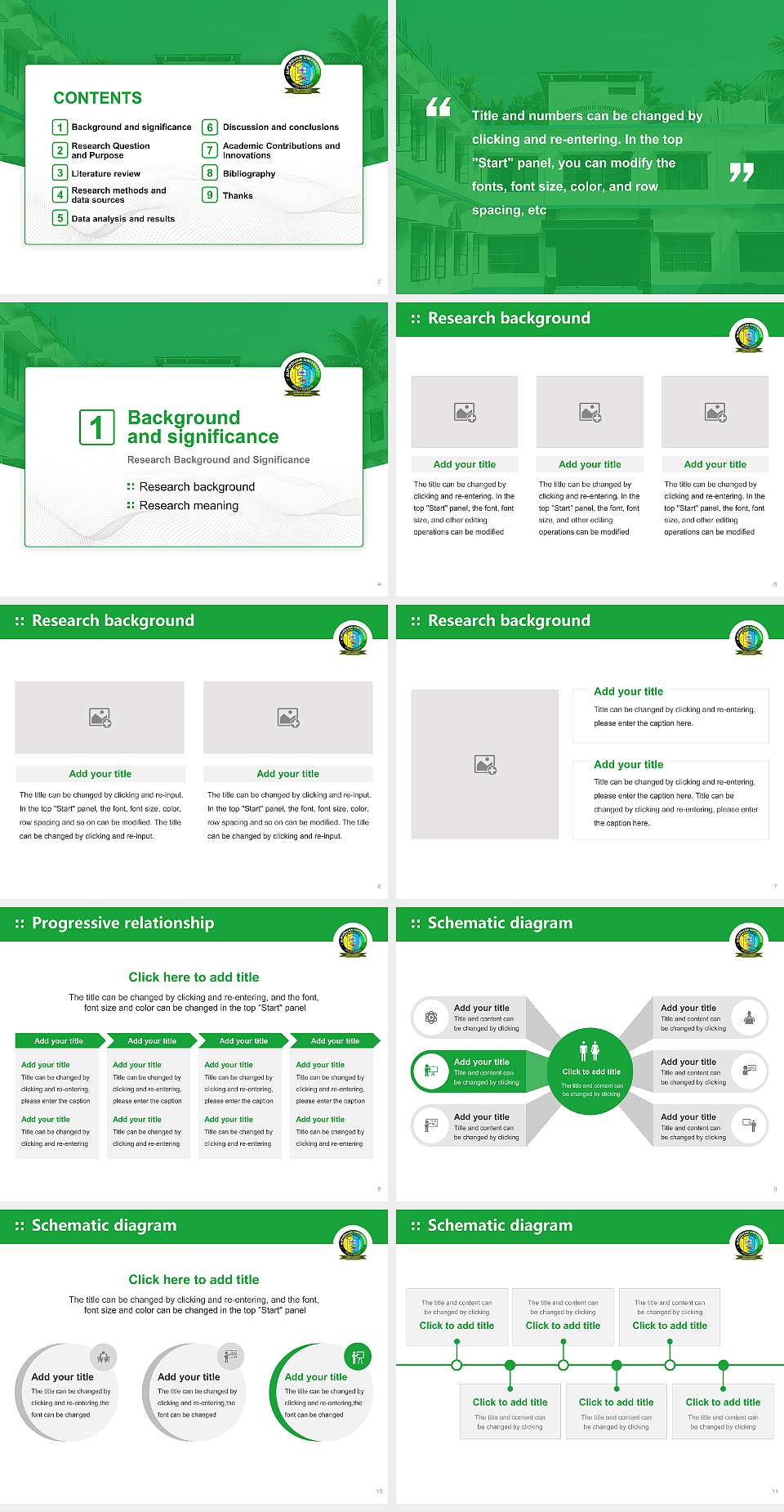 Alipurduar University Graduation Thesis Defense PPT Template4:3 ratio PPT effect preview image2