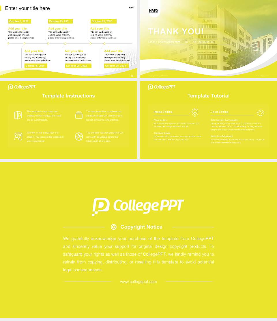 Nanyang Academy of Fine Arts Lecture Sharing and Networking Event PPT Template16:9 ratio PPT effect preview image4