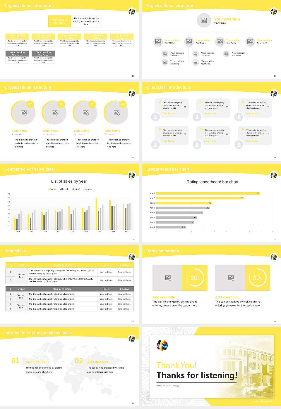 Waikato Institute of Technology Academic Presentation/Research Findings Report PPT Template16:9 ratio PPT effect preview image4