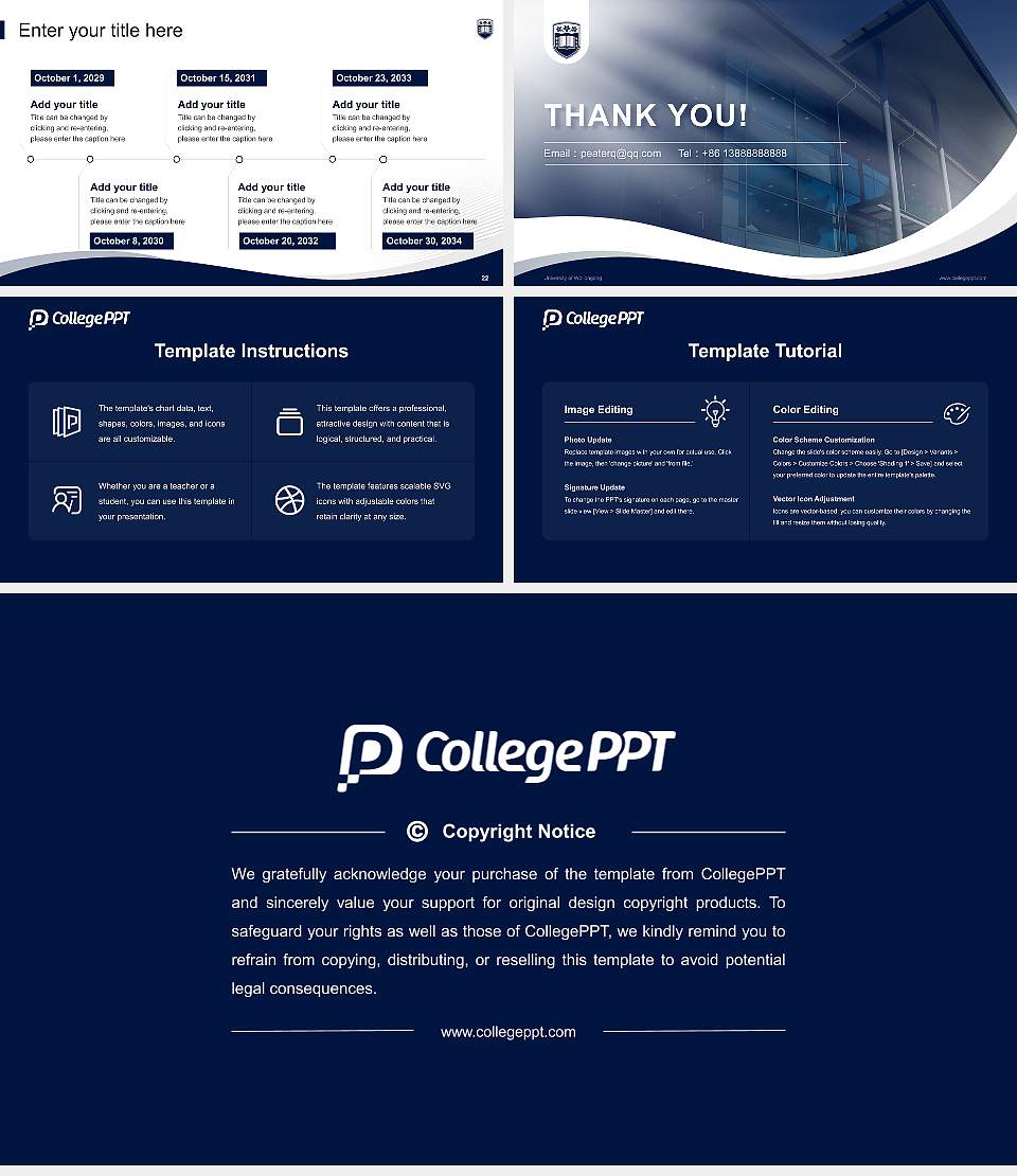 University of Wollongong Lecture Sharing and Networking Event PPT Template16:9 ratio PPT effect preview image4