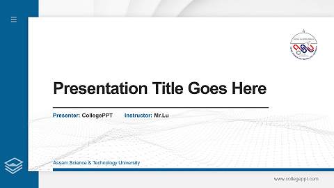 Assam Science & Technology University Thesis Proposal/Graduation Defense PPT Template