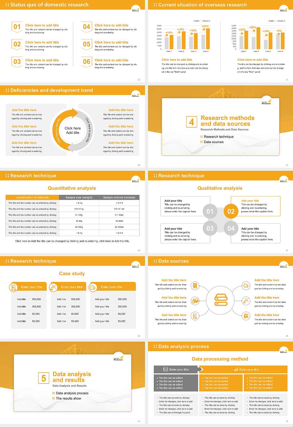 Windesheim University of Applied Sciences Graduation Thesis Defense PPT Template16:9 ratio PPT effect preview image4