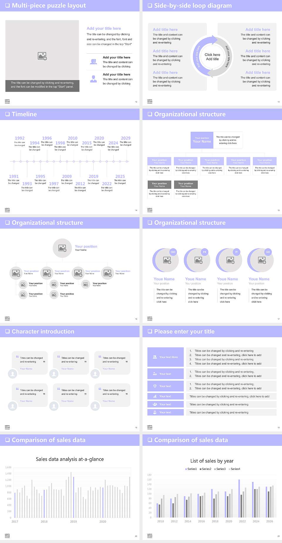 Codarts University for the Arts General Purpose PPT Template4:3 ratio PPT effect preview image3