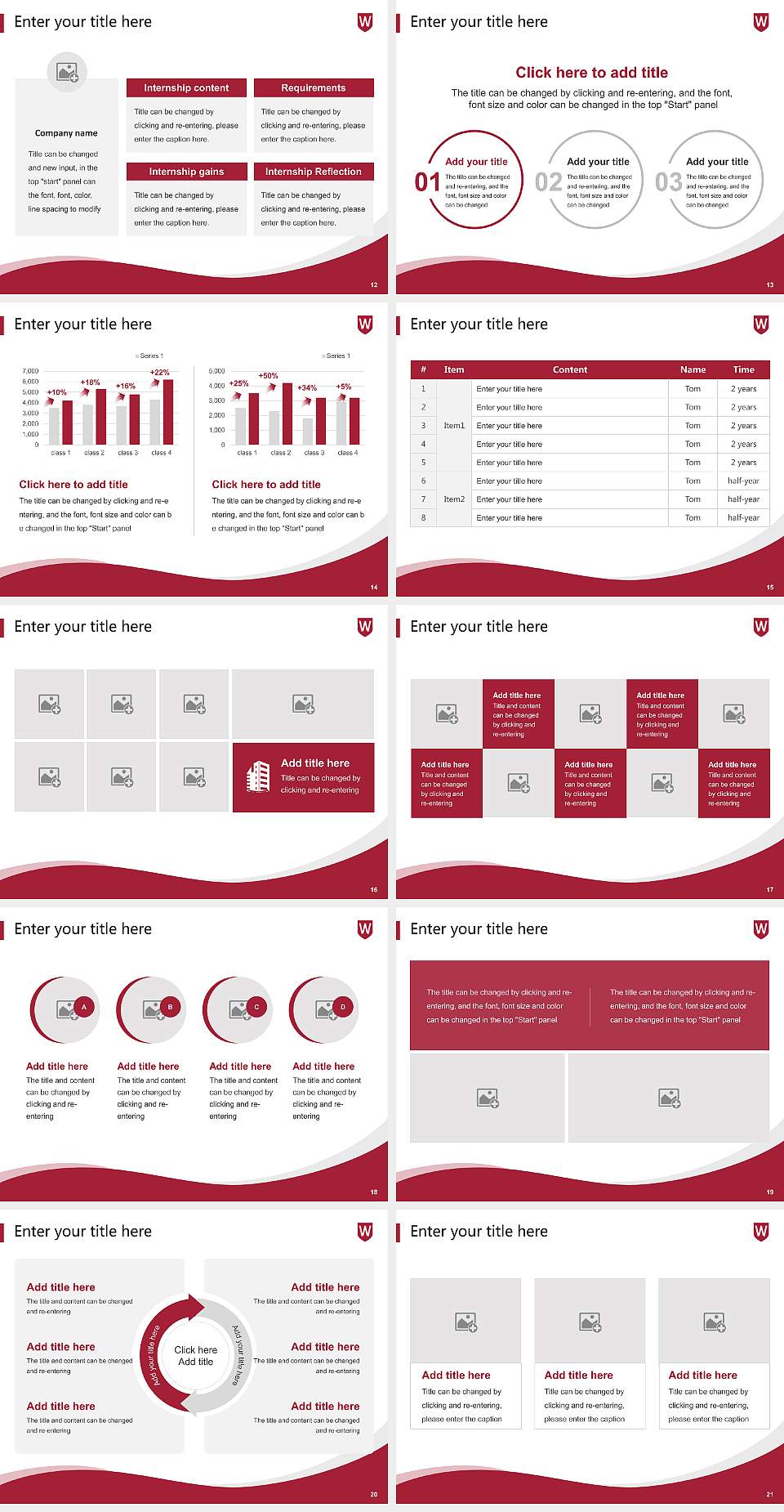 Western Sydney University Lecture Sharing and Networking Event PPT Template4:3 ratio PPT effect preview image3