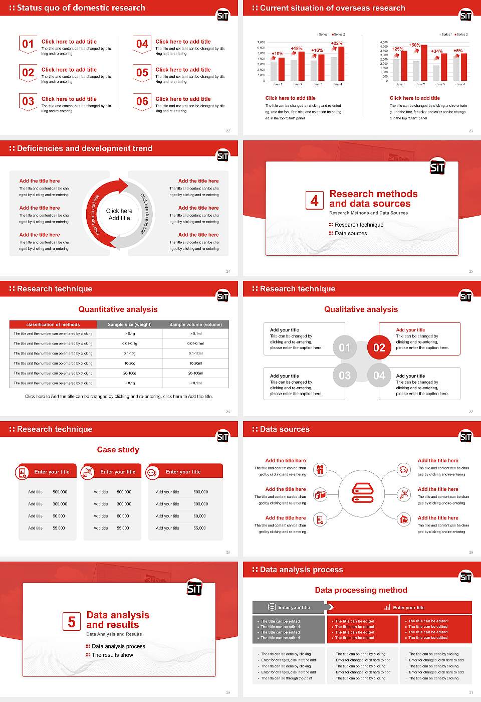 Singapore Institute of Technology Graduation Thesis Defense PPT Template16:9 ratio PPT effect preview image4