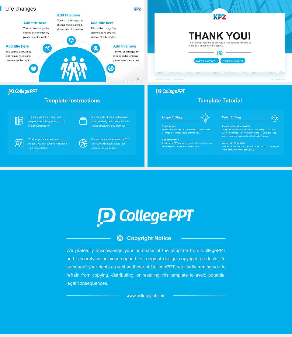 KPZ Catholic University of Applied Sciences National Scholarship Defense PPT Template16:9 ratio PPT effect preview image4