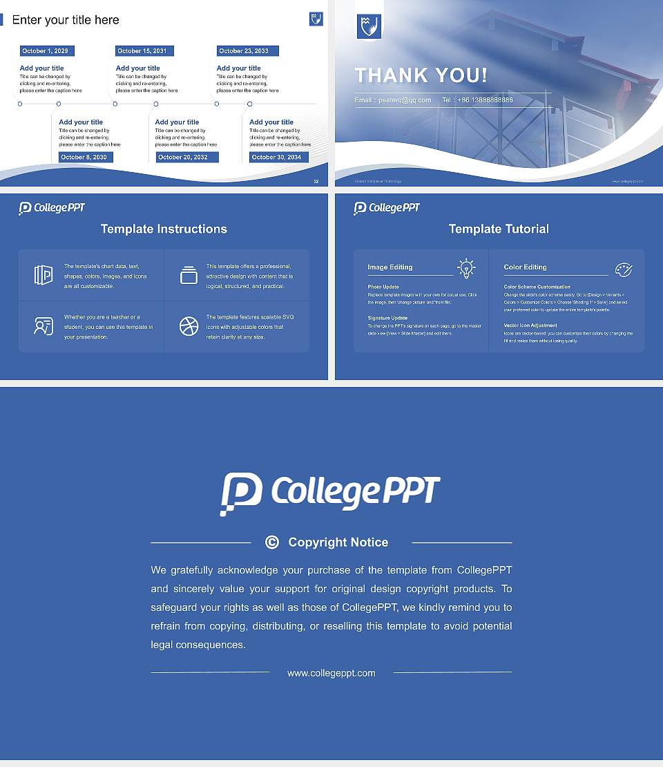 Eastern Institute of Technology Lecture Sharing and Networking Event PPT Template16:9 ratio PPT effect preview image4