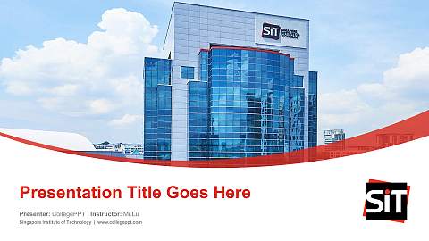 Singapore Institute of Technology Course/Courseware Creation PPT Template