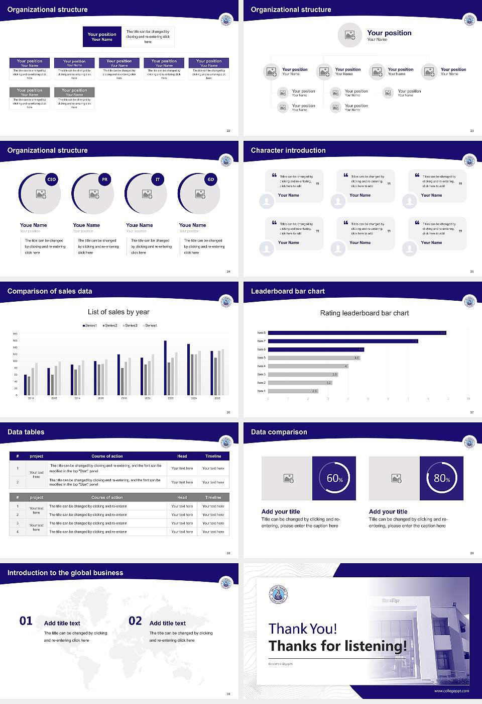 Banasthali Vidyapith Academic Presentation/Research Findings Report PPT Template16:9 ratio PPT effect preview image4