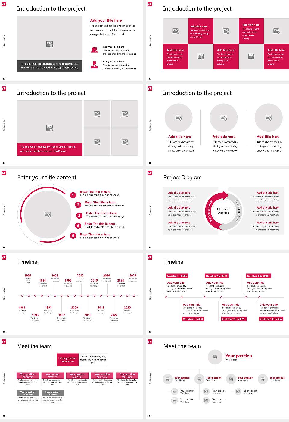 Rotterdam University of Applied Sciences Competition/Entrepreneurship Contest PPT Template16:9 ratio PPT effect preview image3