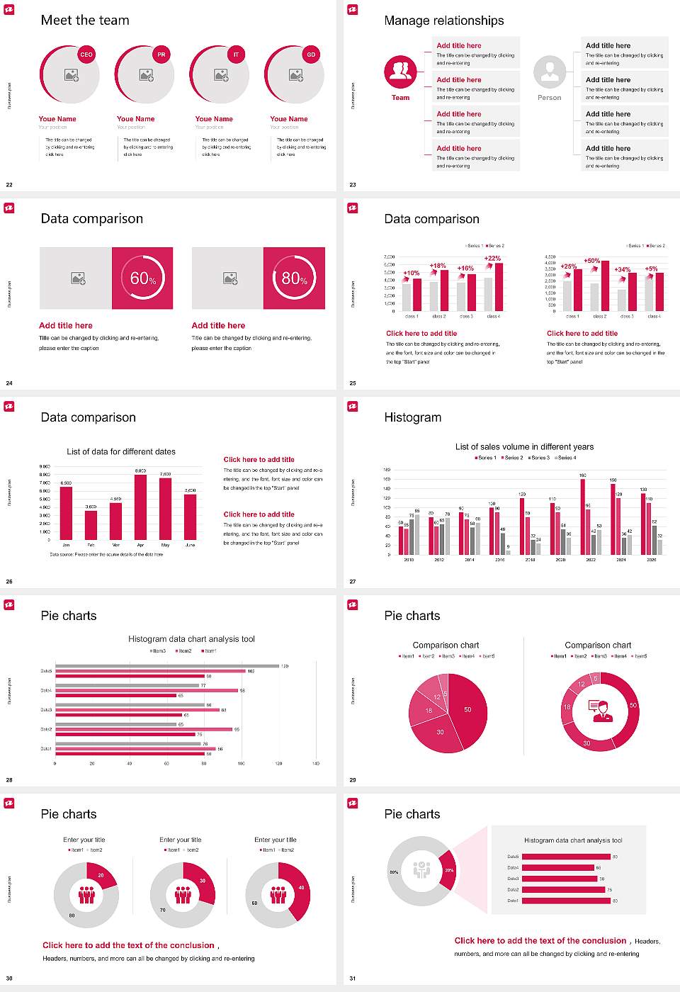 Rotterdam University of Applied Sciences Competition/Entrepreneurship Contest PPT Template16:9 ratio PPT effect preview image4