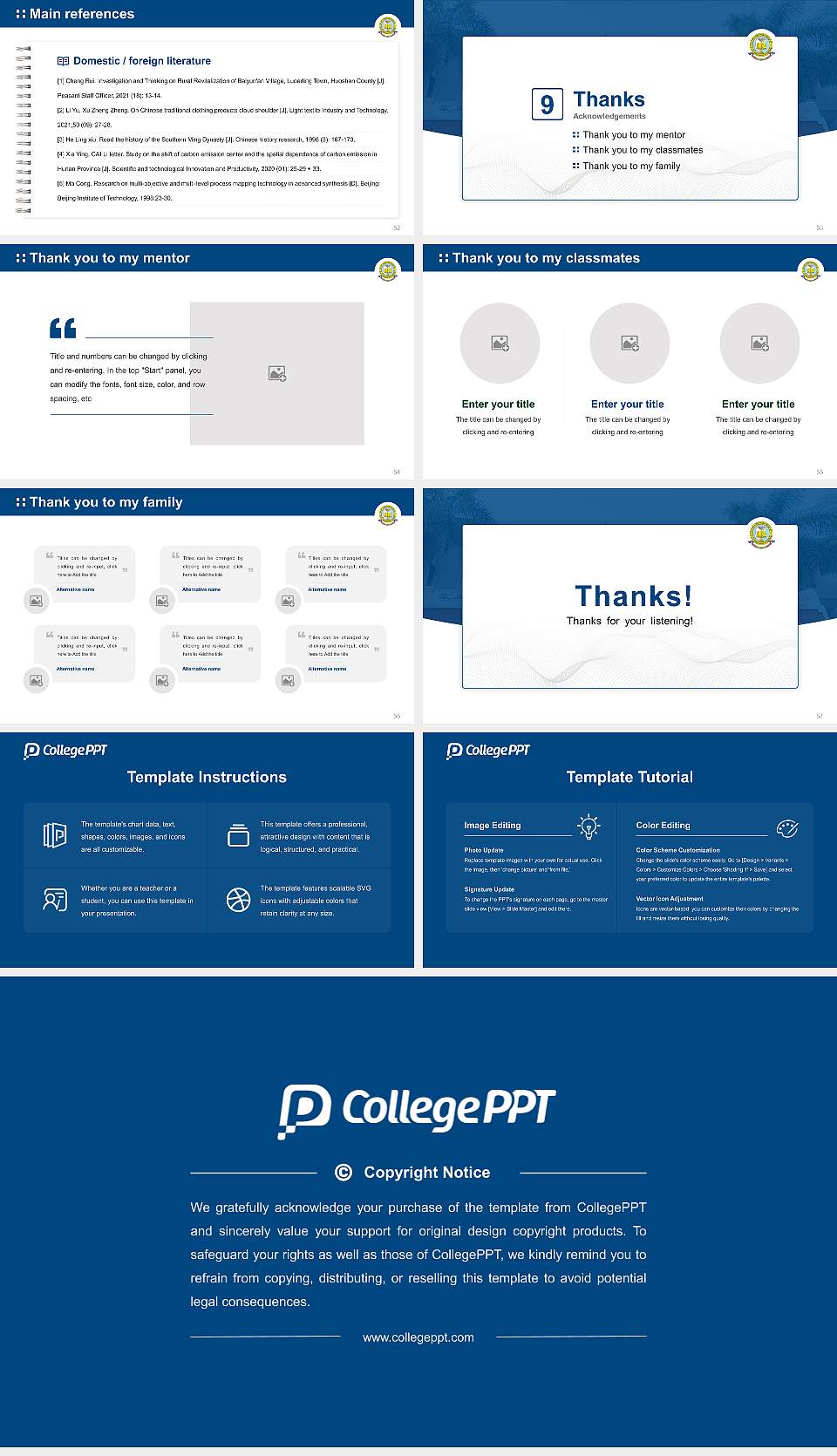 Dr. B.R. Ambedkar Open University Graduation Thesis Defense PPT Template16:9 ratio PPT effect preview image7