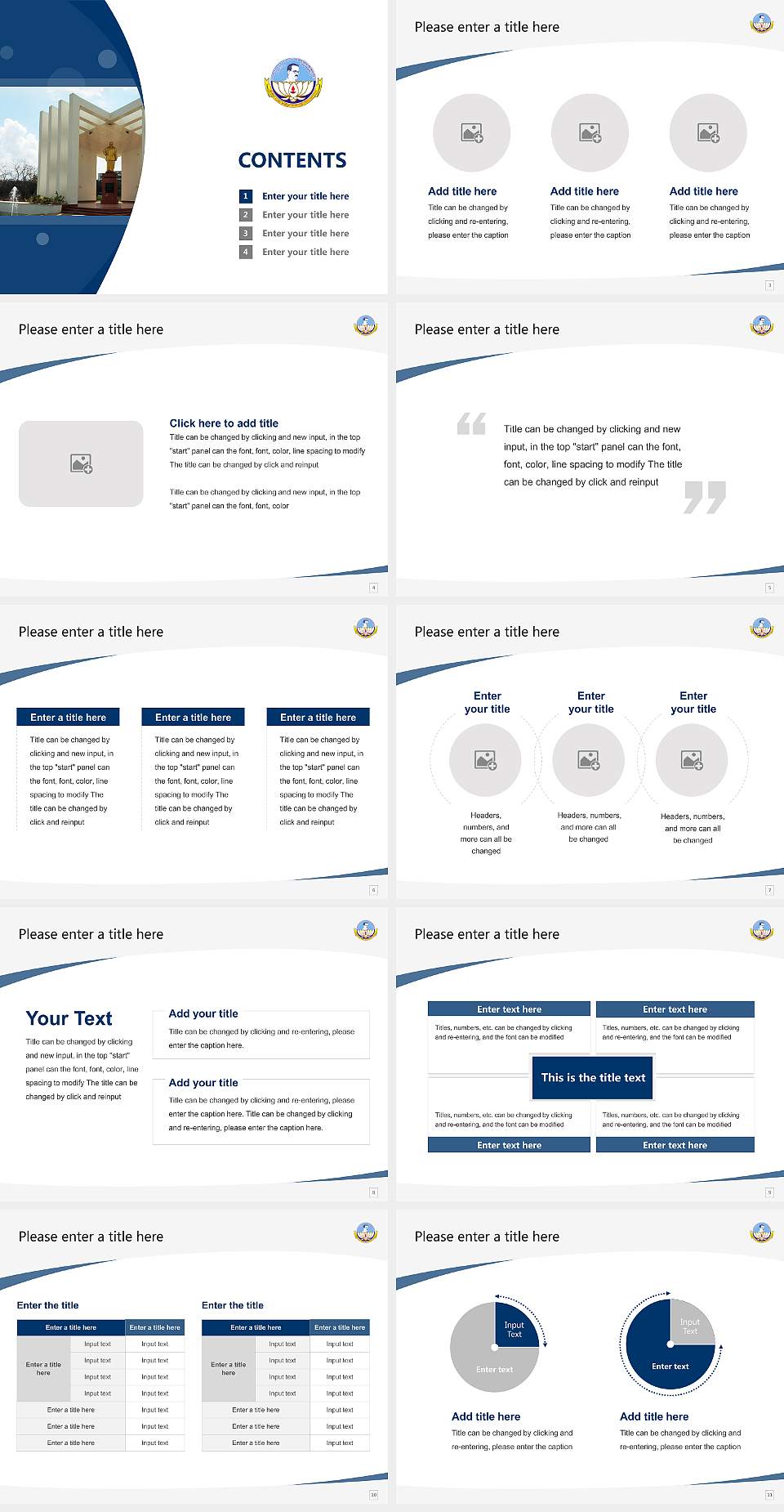 Bharathidasan University Course/Courseware Creation PPT Template4:3 ratio PPT effect preview image2