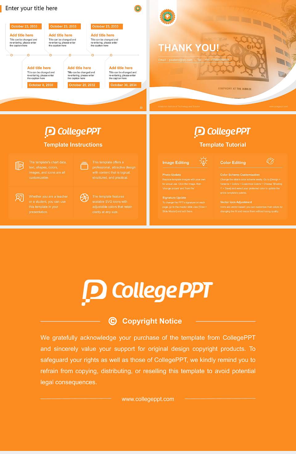 Hindustan Institute of Technology and Science Lecture Sharing and Networking Event PPT Template4:3 ratio PPT effect preview image4