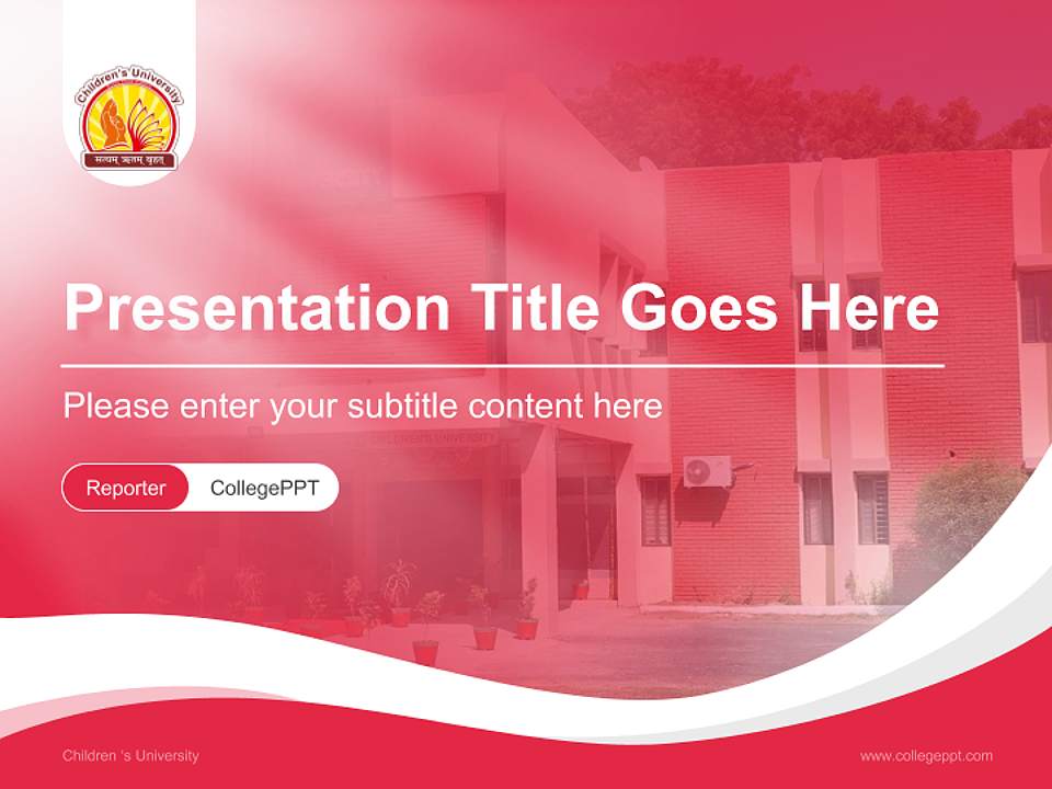 Children ‘s University Lecture Sharing and Networking Event PPT Template4:3 ratio PPT effect preview image4